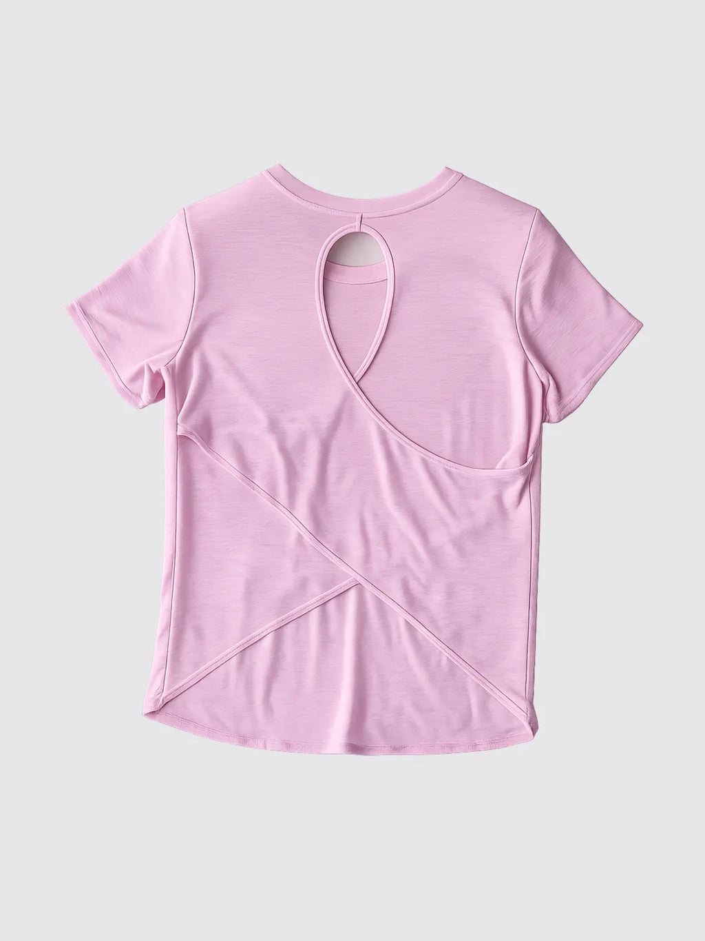 CrossMesh Top Open-Back Yoga