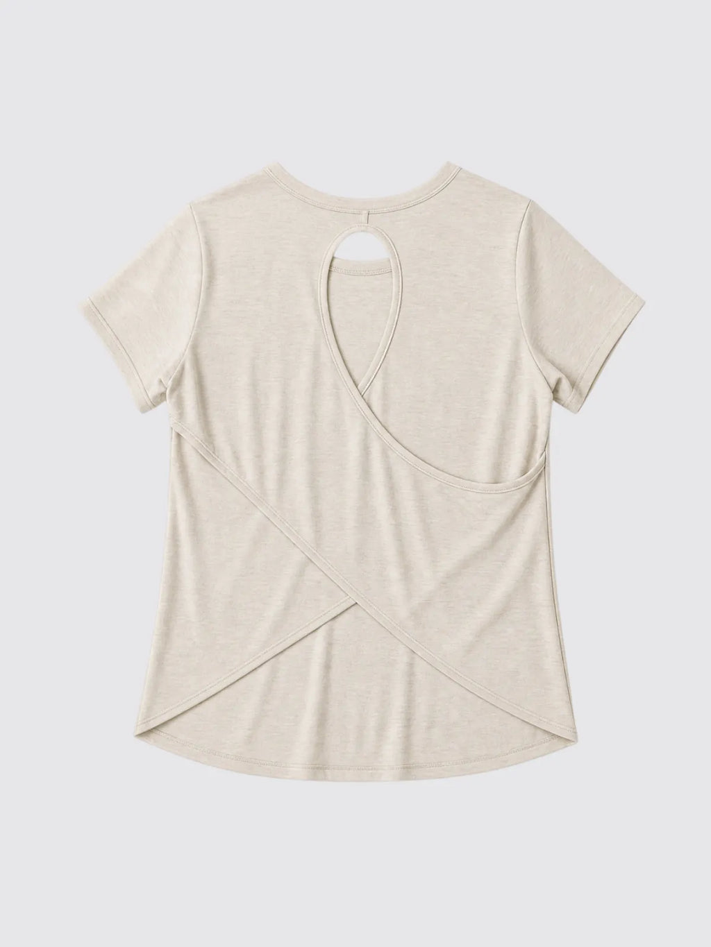 CrossMesh Top Open-Back Yoga