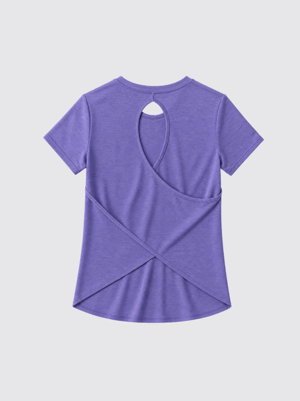 CrossMesh Top Open-Back Yoga