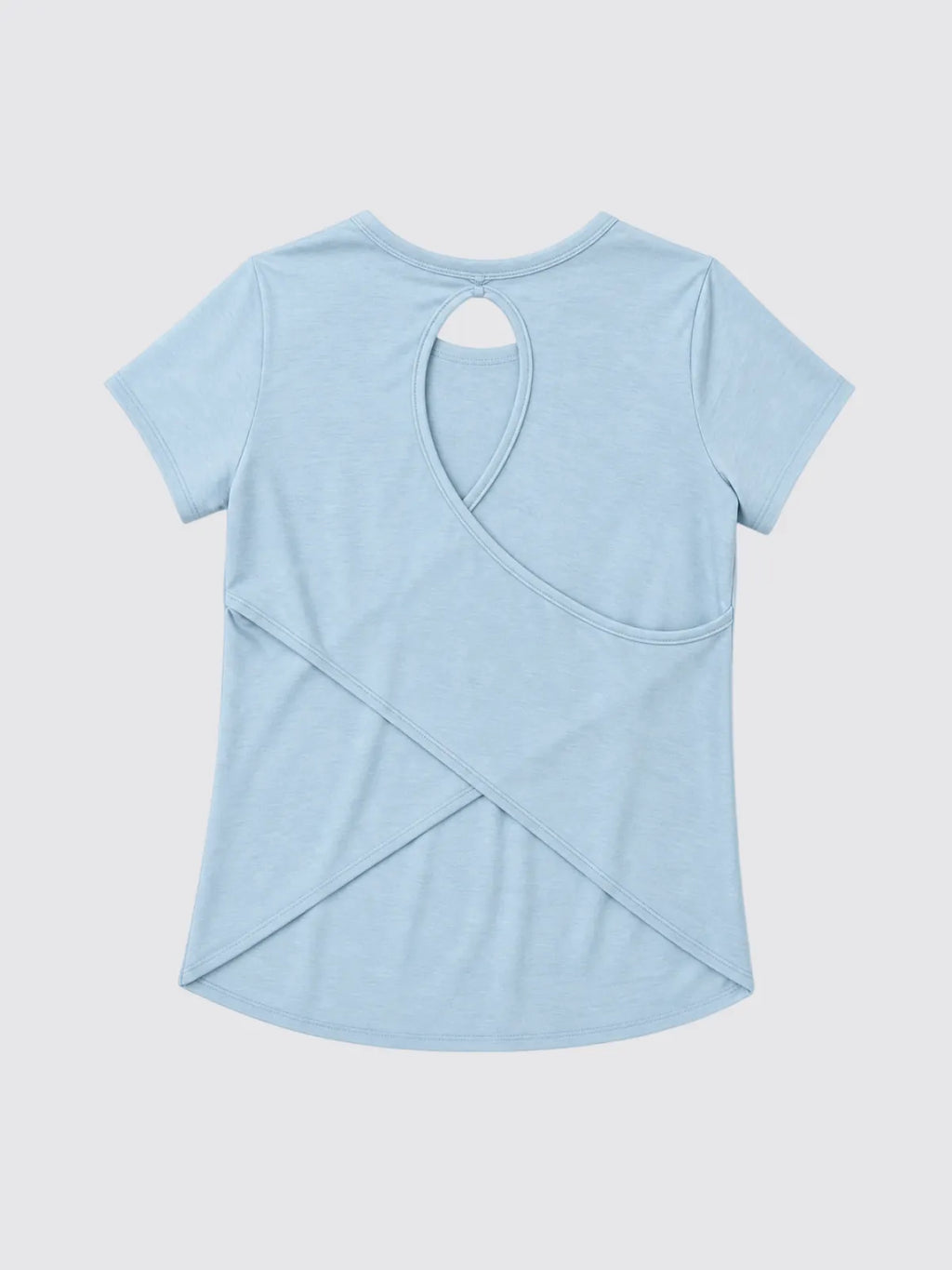CrossMesh Top Open-Back Yoga